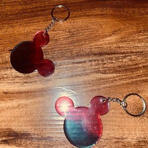 Mickey Resin Keychain